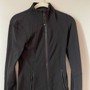Black Long Sleeve Zip up